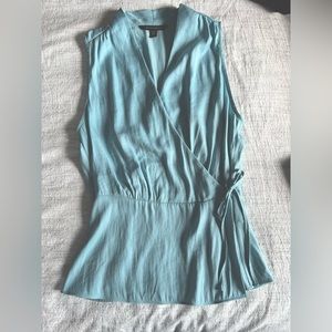 Banana republic sleeveless wrap top